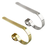 Maxbell Christmas Stocking Hook Home Fireplace Metal Hanger Party Decoration Silver