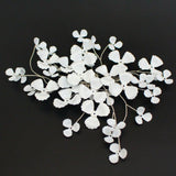Maxbell Wedding Bridal Flowers Hair Clip Vine Bridesmaids Bridal Hairpin Barrette
