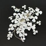 Maxbell Wedding Bridal Flowers Hair Clip Vine Bridesmaids Bridal Hairpin Barrette
