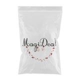 Maxbell Bridal Crown Headband Fashion Red Rose Earrings Headdress Hair Accessory