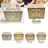 Maxbell Wooden wedding card box Type 1 L