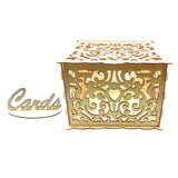 Maxbell Wooden wedding card box Type 1 L