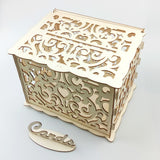 Maxbell Wooden wedding card box Type 1 L