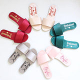 Maxbell Open Toe Wedding Slippers Bride Bridesmaid Party Favor Pink EUR 39