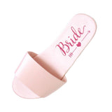 Maxbell Open Toe Wedding Slippers Bride Bridesmaid Party Favor Pink EUR 39