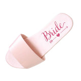 Maxbell Open Toe Wedding Slippers Bride Bridesmaid Party Favor Pink EUR 39
