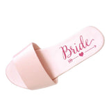 Maxbell Open Toe Wedding Slippers Bride Bridesmaid Party Favor Pink EUR 39