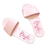 Maxbell Open Toe Wedding Slippers Bride Bridesmaid Party Favor Pink EUR 39