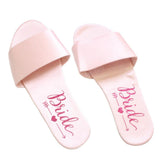 Maxbell Open Toe Wedding Slippers Bride Bridesmaid Party Favor Pink EUR 39