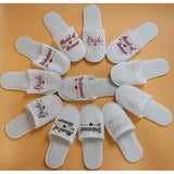 Maxbell Wedding Party Slippers Red