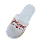 Maxbell Wedding Party Slippers Red