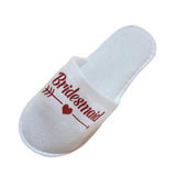Maxbell Wedding Party Slippers Red