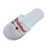 Maxbell Wedding Party Slippers Red