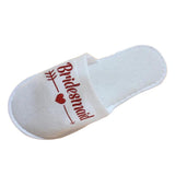 Maxbell Wedding Party Slippers Red