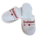 Maxbell Wedding Party Slippers Red