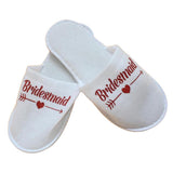 Maxbell Wedding Party Slippers Red