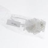 Maxbell Hollow Flower Wedding Bridal Leg Garter with Pearls for Brides Bridesmaid