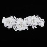 Maxbell Hollow Flower Wedding Bridal Leg Garter with Pearls for Brides Bridesmaid