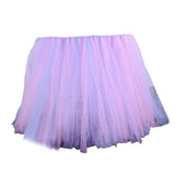 Maxbell Chiffon Table Skirt Tableware Cover Shower Wedding Party Decor