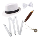 1 Set Men Costumes White