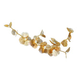 Maxbell Womens Gold Tone Bohemian Filigree Flower Headband Headwear Hair Accessories
