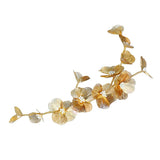 Maxbell Womens Gold Tone Bohemian Filigree Flower Headband Headwear Hair Accessories
