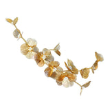 Maxbell Womens Gold Tone Bohemian Filigree Flower Headband Headwear Hair Accessories