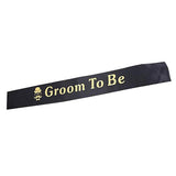 Groom to Be Sash Bacherlorette Party Decor Strap Supply