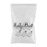 Maxbell 12pack Creative Couple Dove Artificial Bird Party Orgaments 5.9x3.1x2.8inch