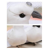 Maxbell 12pack Creative Couple Dove Artificial Bird Party Orgaments 5.9x3.1x2.8inch