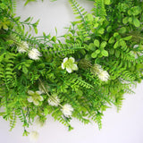 Artificial Green Wreath Indoor Front Door Home Hanging Wall Window Decor