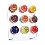 Acrylic Donut Wall Stand Holder Sweet Doughnut Display Rack Wedding Party