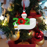 2020 Xmas Christmas Tree Hanging Ornament Personalized Family Decor 1 Person