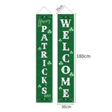 1Set St Patricks Banner Saint Sign Decor Party Door Classroom Accessories