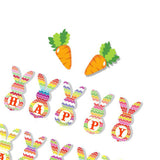 Easter Paper Hanging Banner Easter Decoration Gifts Ornaments Home Decor
