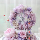 Handmade Eternal Flower Box Led Ferris Wheel w/ Glass Dome Gift Style 2