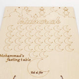 Ramadan Advent Calendar DIY Graffiti Countdown Calendar Ornament MUBARAK