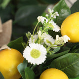 Creative Lemon Flower Hanging Decor Floral Swag Spring Living Room Decor