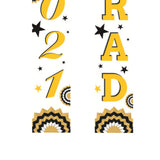 2021 Graduation Couplet Banners Sign Front Door Graduation Party Decoration B