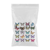 Maxbell 20Pcs Butterfly Window Clings Window Decals Bathroom Living Room Ornament