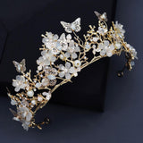 Maxbell Lovely Hair Crown Headband Bridal Crown Headbands Tiaras Party Prom Costume