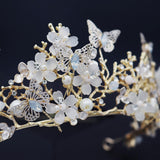 Maxbell Lovely Hair Crown Headband Bridal Crown Headbands Tiaras Party Prom Costume