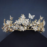 Maxbell Lovely Hair Crown Headband Bridal Crown Headbands Tiaras Party Prom Costume