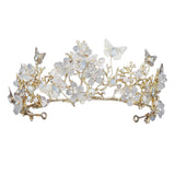 Maxbell Lovely Hair Crown Headband Bridal Crown Headbands Tiaras Party Prom Costume