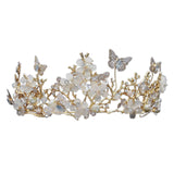 Maxbell Lovely Hair Crown Headband Bridal Crown Headbands Tiaras Party Prom Costume