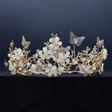 Maxbell Lovely Hair Crown Headband Bridal Crown Headbands Tiaras Party Prom Costume