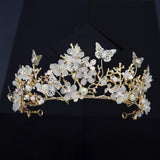 Maxbell Lovely Hair Crown Headband Bridal Crown Headbands Tiaras Party Prom Costume