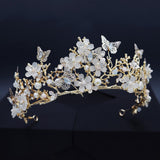 Maxbell Lovely Hair Crown Headband Bridal Crown Headbands Tiaras Party Prom Costume