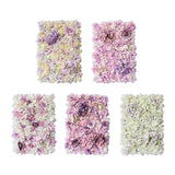 Maxbell Flower Wall Panel Privacy Photography Props for Venue Christmas Festival light pink and bud