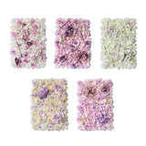 Maxbell Flower Wall Panel Privacy Photography Props for Venue Christmas Festival light pink and bud